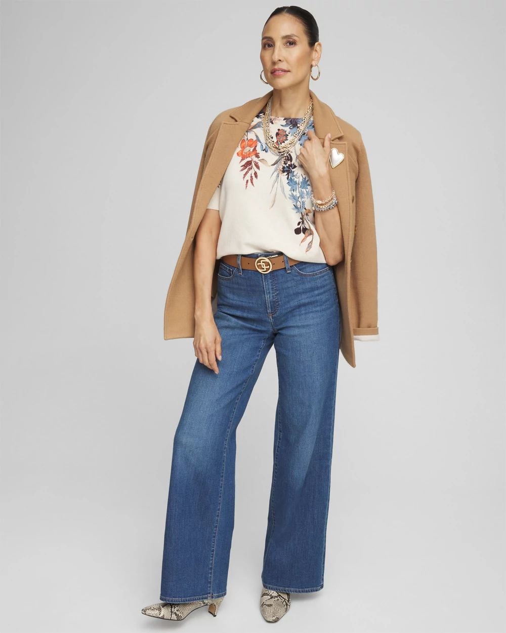 chiconun13-15 Autumn Short Sleeve Pullover Sweater | Chico's